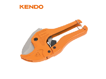 Welche Rohrgröße kann ein Kunststoffrohrschneider mit Ratsche verarbeiten?