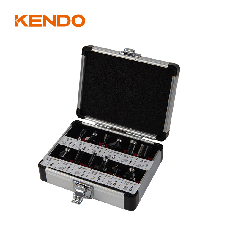 12-teiliges gemischtes Fräser-Bit-Set