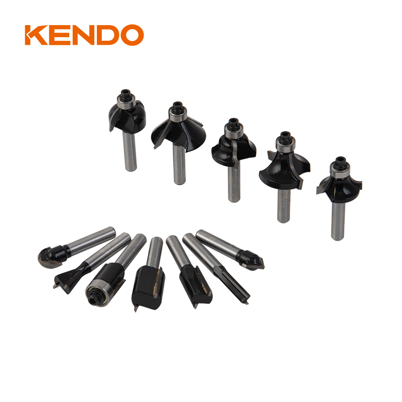 12-teiliges gemischtes Fräser-Bit-Set