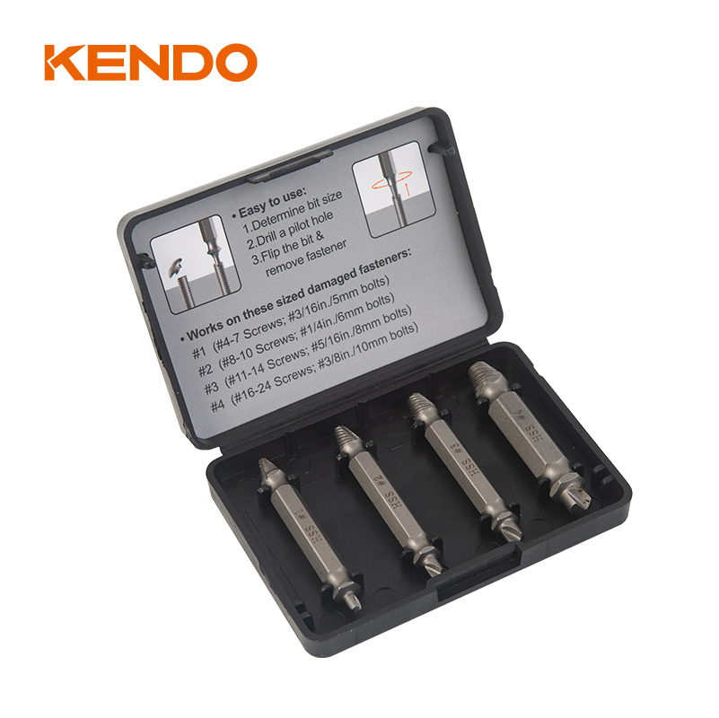 4-teiliges Schraubenausdreher-Set