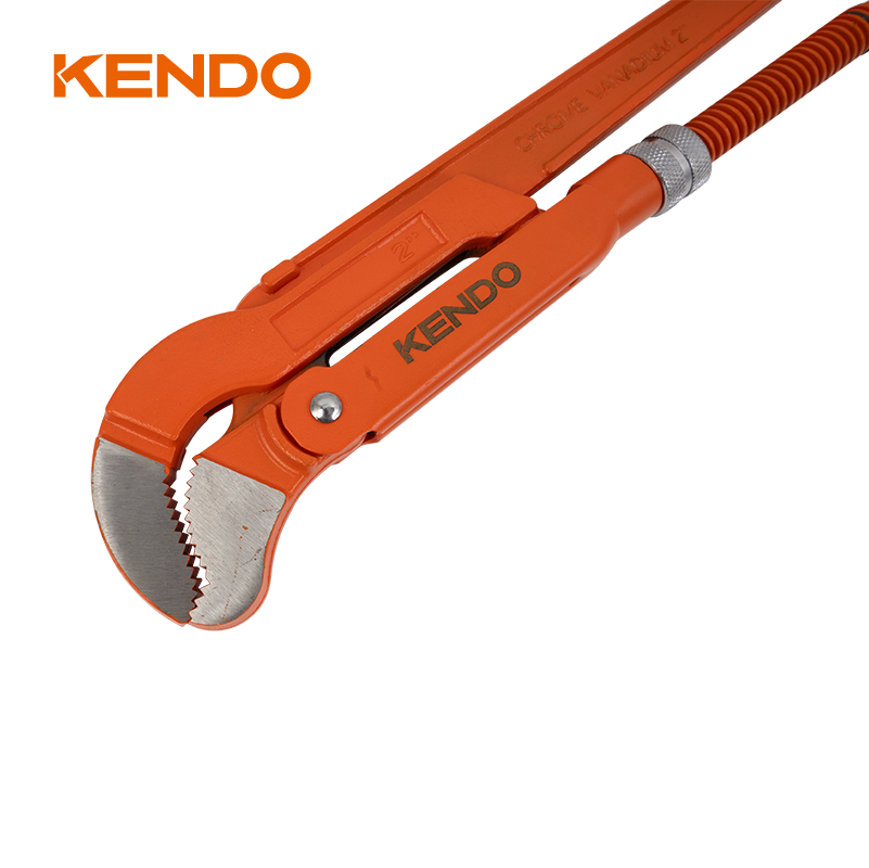 S-Typ-Rohrzange mit gebogener Nase