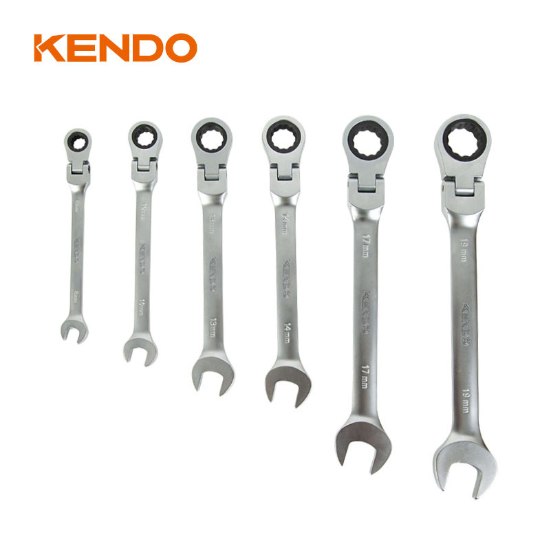 6PC Flex Ratchet -Kombination Set Set