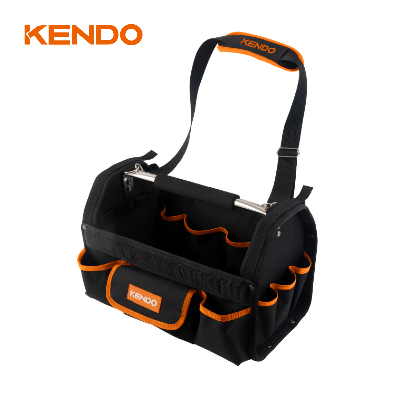 16-Zoll-Werkzeugtasche mit offenem Mund