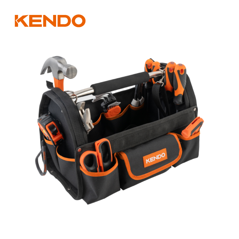 16-Zoll-Werkzeugtasche mit offenem Mund